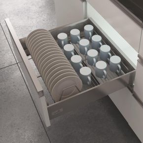 Hettich tandom box, kitchen storage solutions